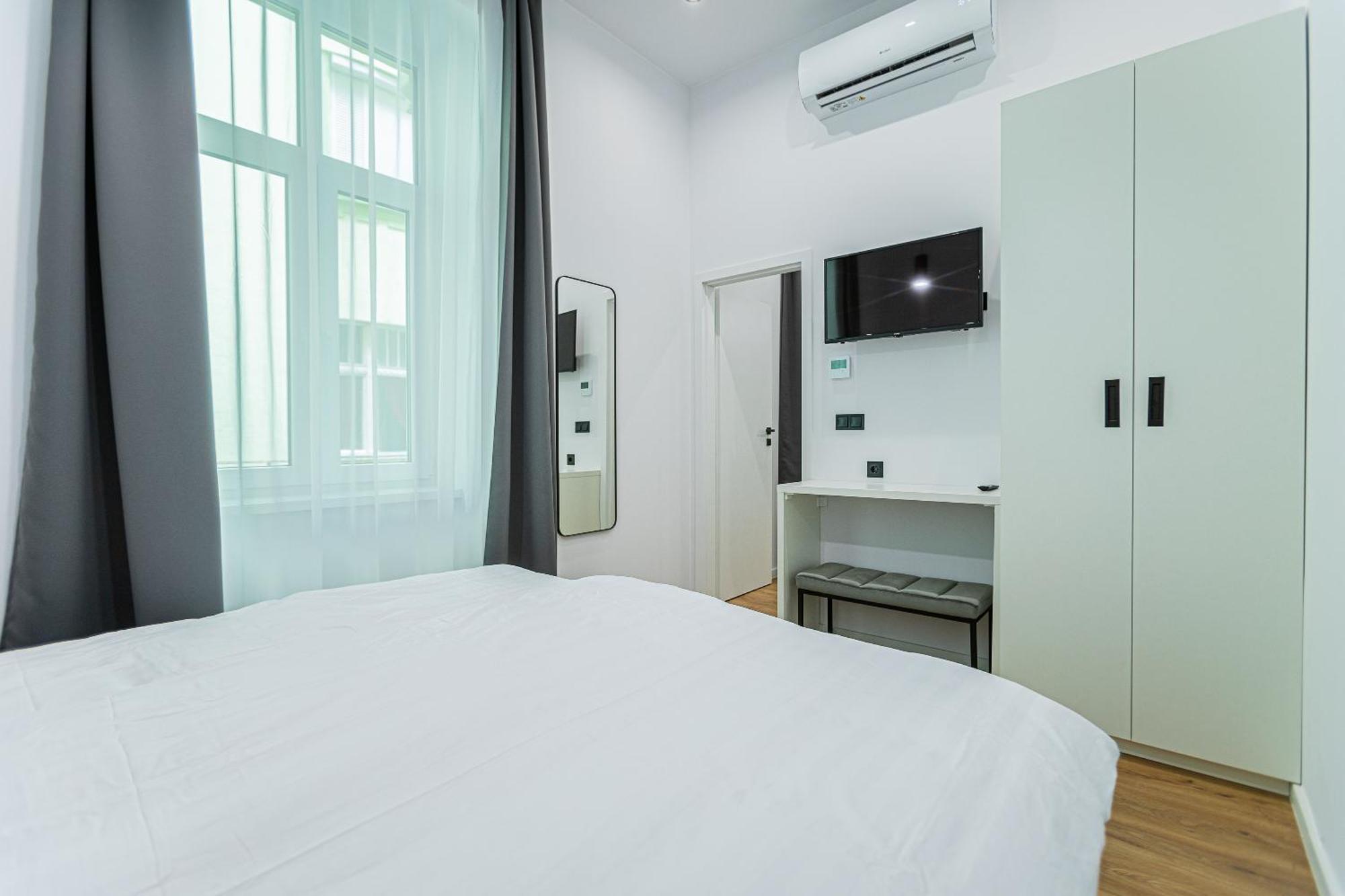 Deluxe4 Apartment With 2 Rooms Next To The Synagogue Free Air Conditioner, Sauna بودابست المظهر الخارجي الصورة
